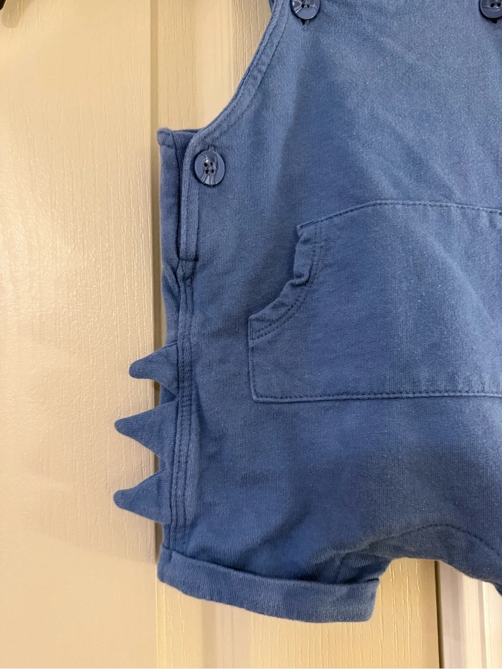 Carters Blue Dinosaur Overalls